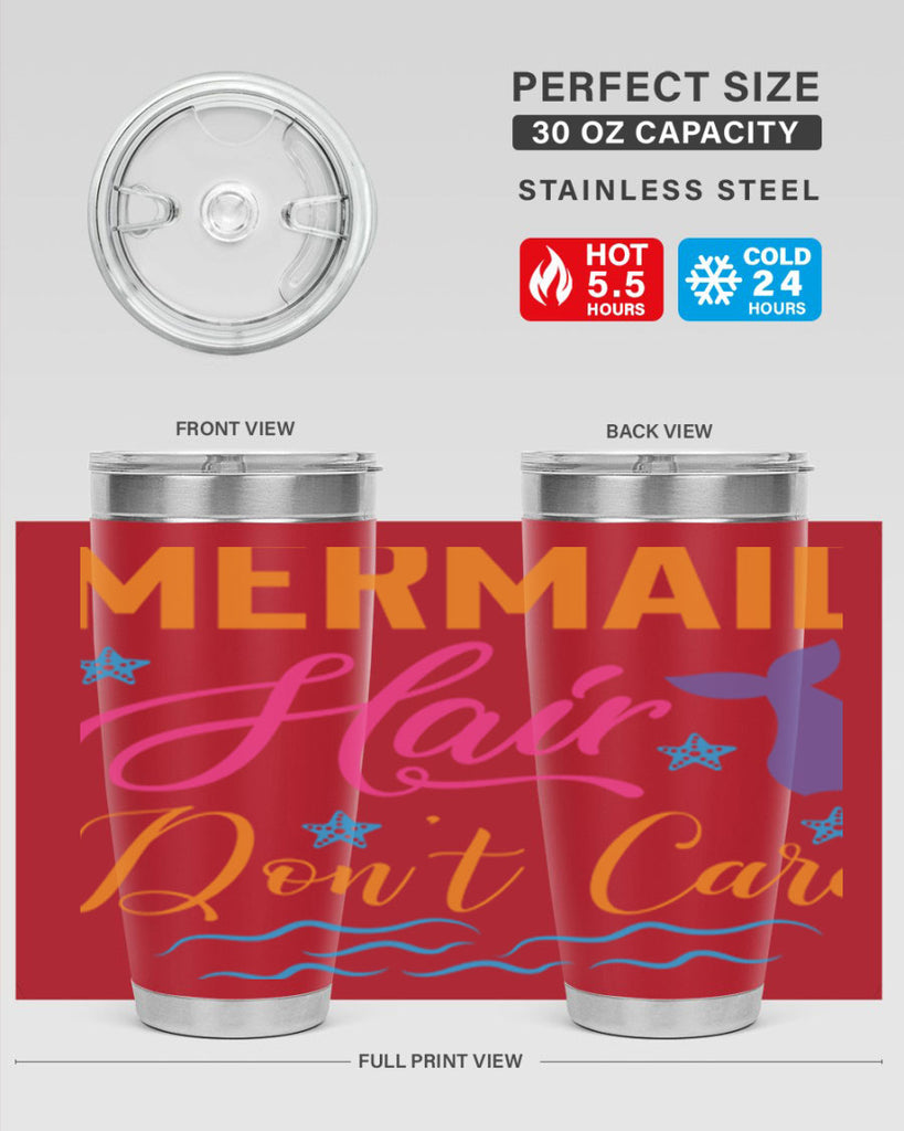 Mermaid hair dont care 414#- mermaid- Tumbler