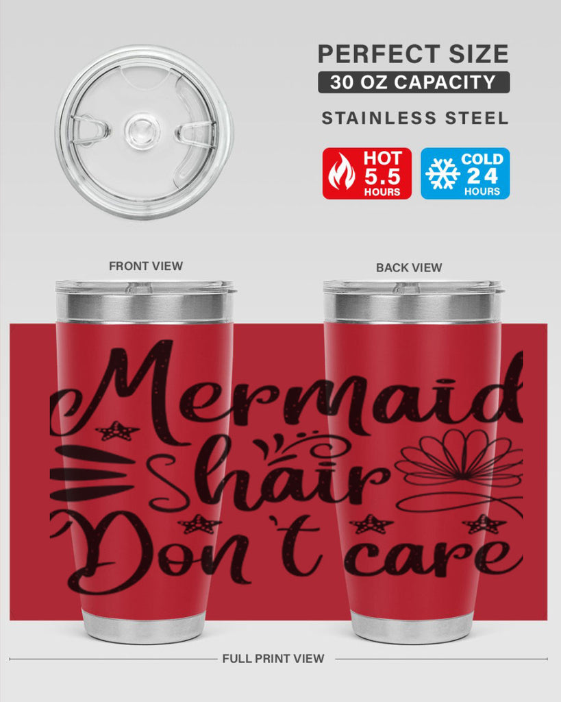 Mermaid hair dont care 415#- mermaid- Tumbler