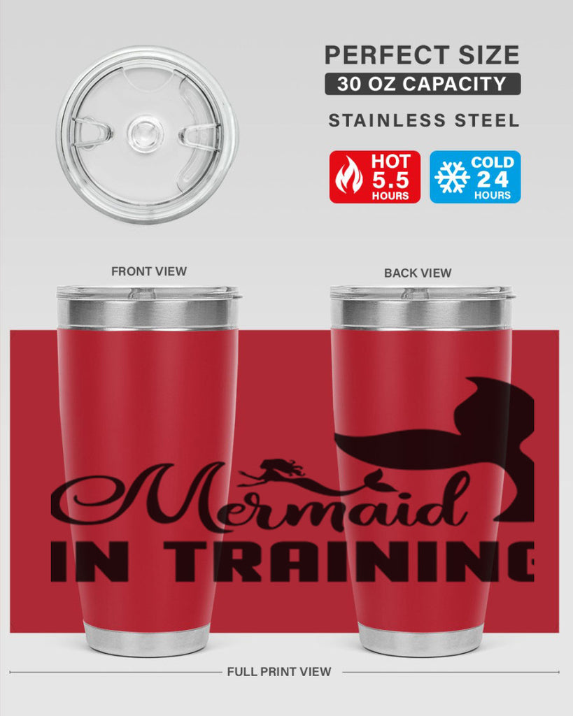 Mermaid in training 423#- mermaid- Tumbler