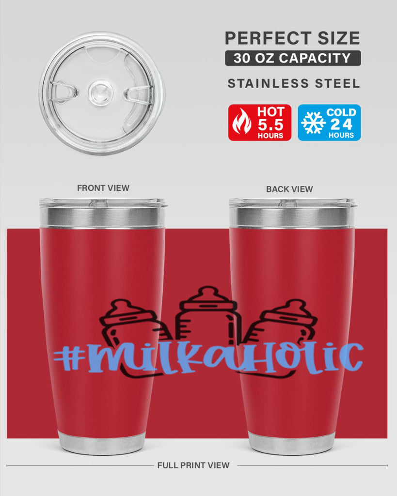 Milkaholic Style 46#- baby- tumbler
