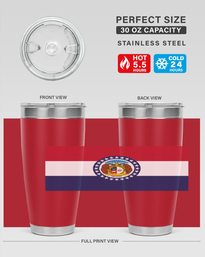 MissouriMissouri 27#- Us Flags- Tumbler