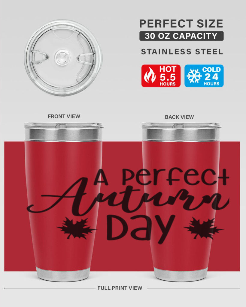 My Perfect Autumn Day 438#- fall- Tumbler