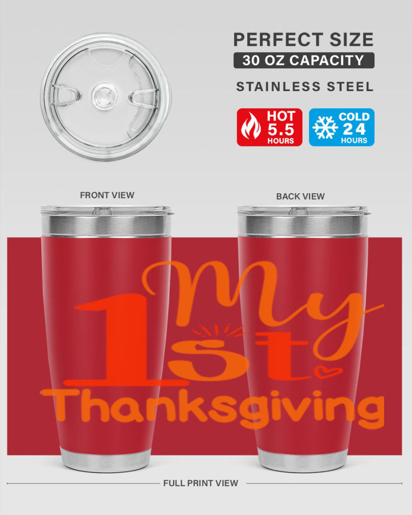My st Thanksgiving Design 431#- fall- Tumbler