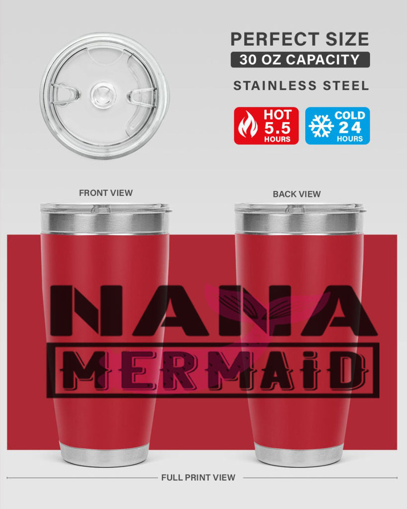 Nana mermaid 517#- mermaid- Tumbler