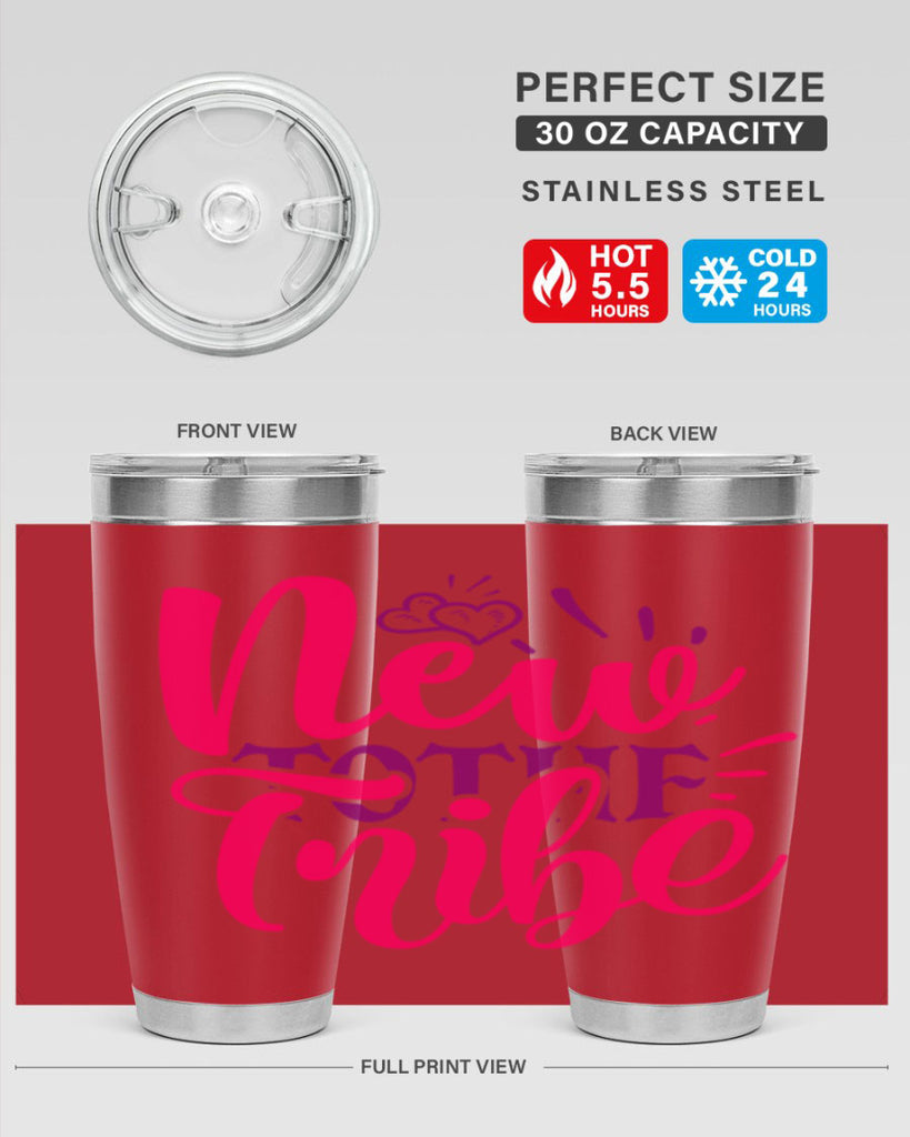 New To the Tribe Style 214#- baby- tumbler