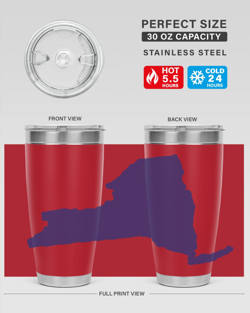 New York 19#- stateflags- Tumbler