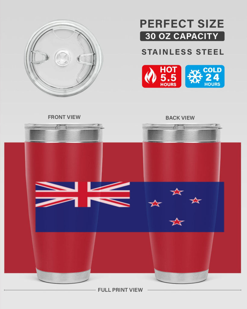 New Zealand 74#- world flags- Tumbler