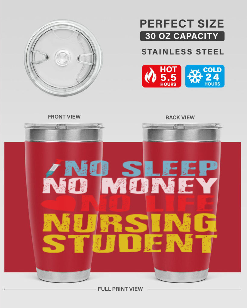 No Sleep Style 290#- nurse- tumbler