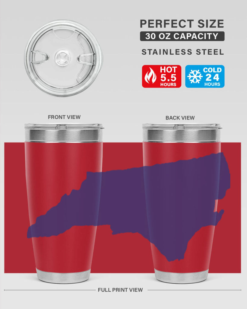 North Carolina 18#- stateflags- Tumbler