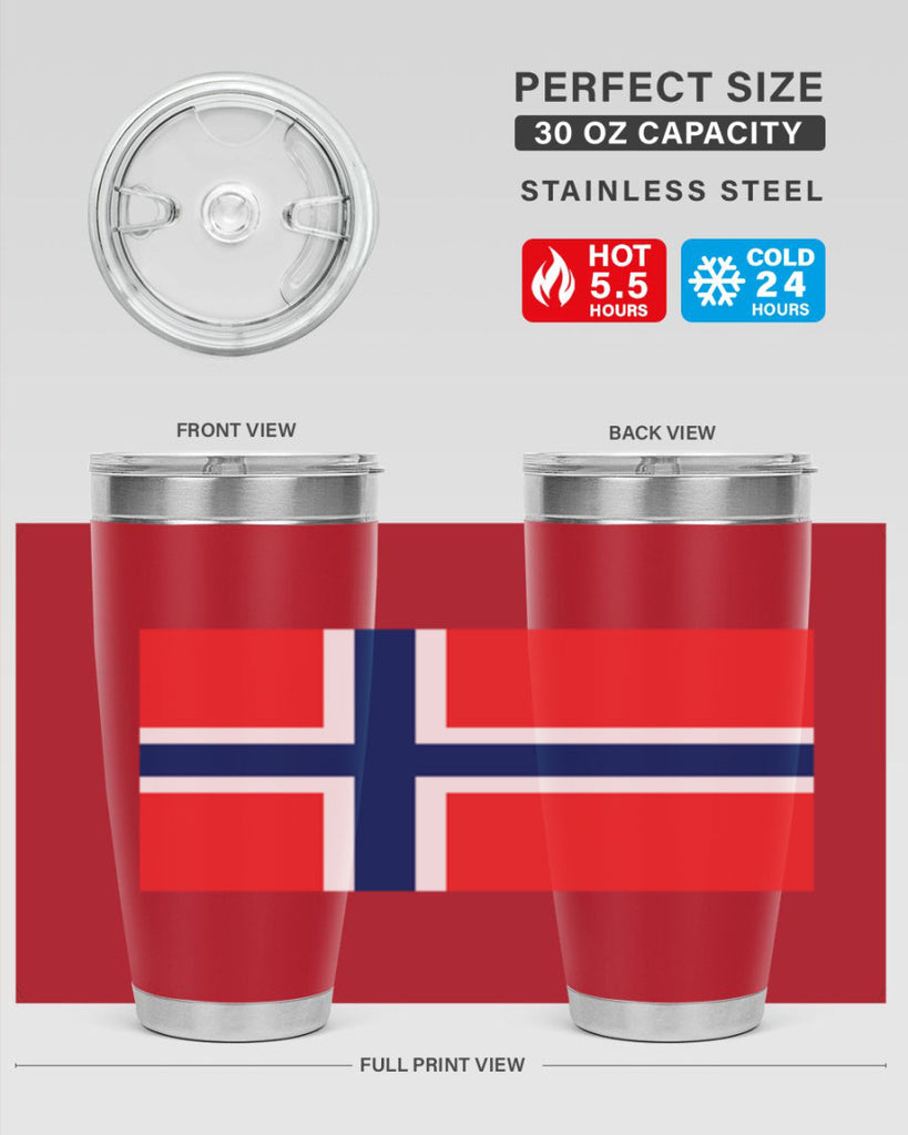 Norway 68#- world flags- Tumbler