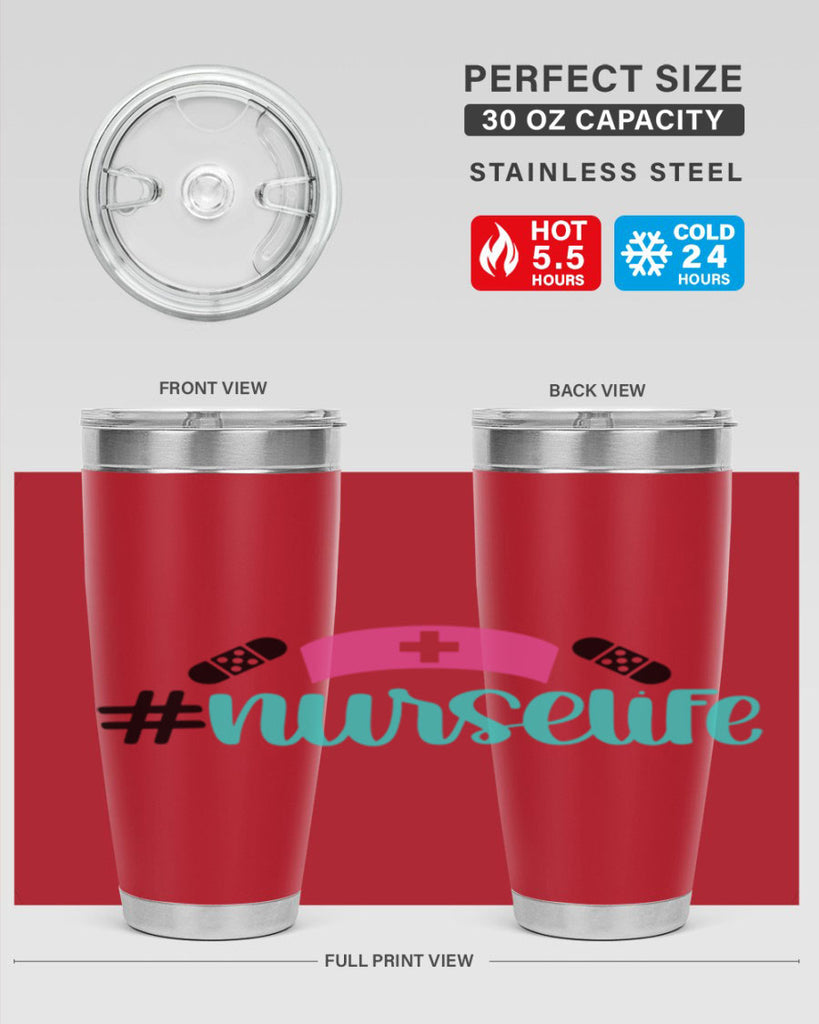 Nurse Life Style Style 107#- nurse- tumbler