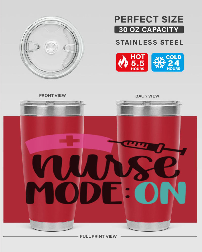 Nurse Mode ON Style Style 102#- nurse- tumbler