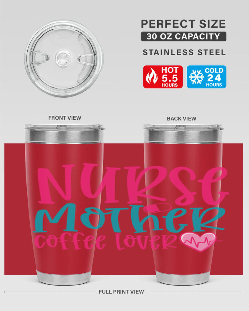 Nurse Mother Coffee Lover Style Style 99#- nurse- tumbler