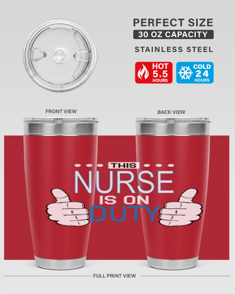 NursetransperntPNG Style 400#- nurse- tumbler
