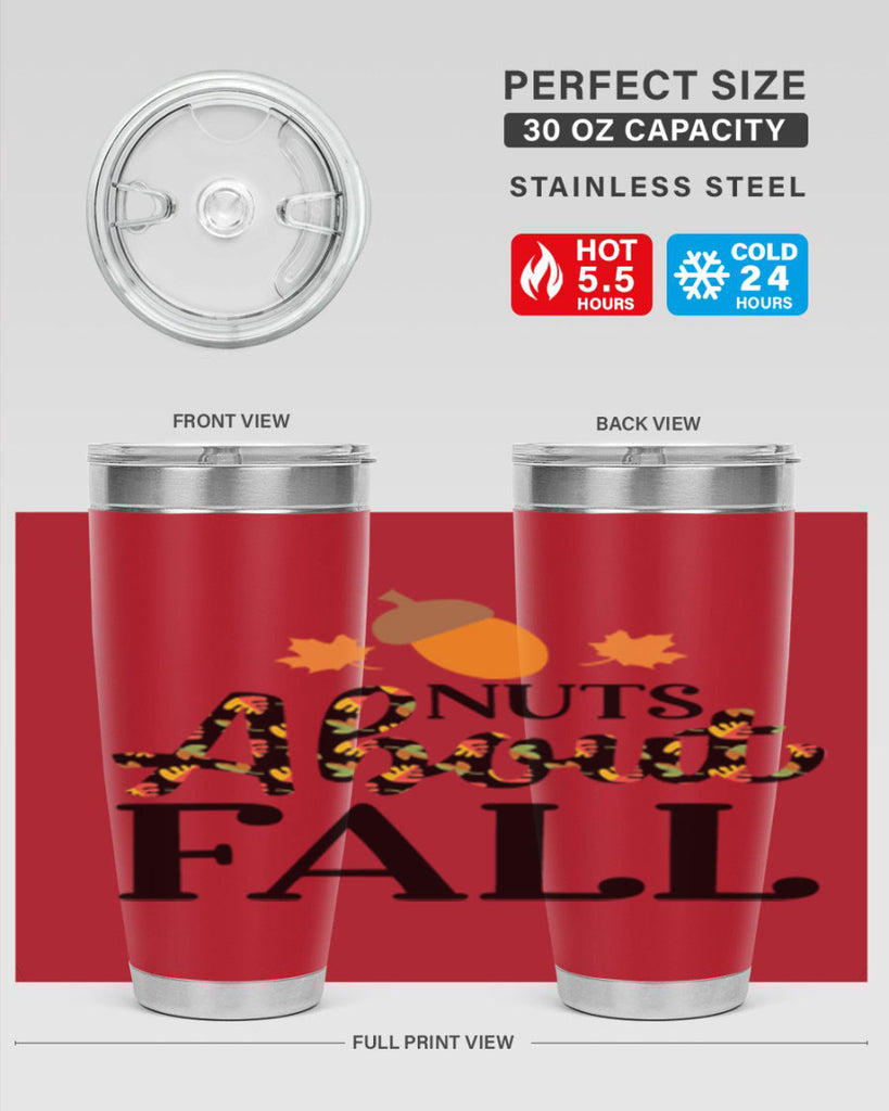 Nutsaboutfall 447#- fall- Tumbler