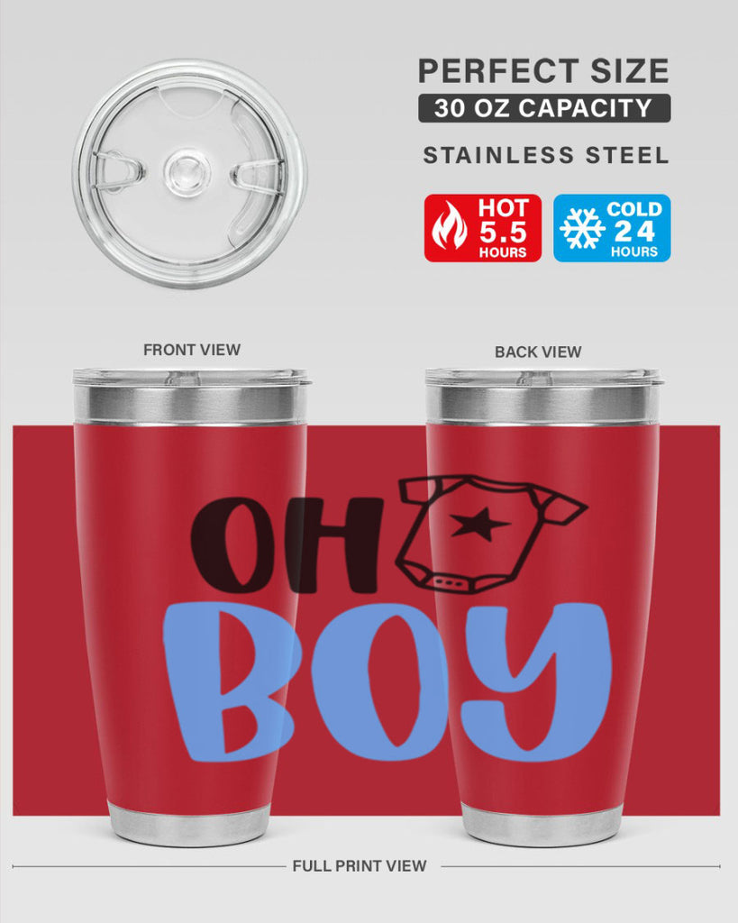 Oh Boy Style 35#- baby- tumbler
