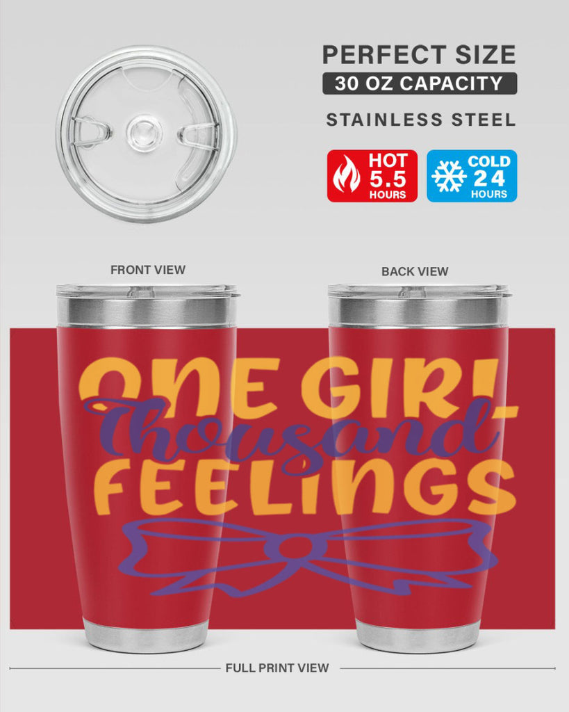 One Girl Thousand Feelings Style 208#- baby- tumbler