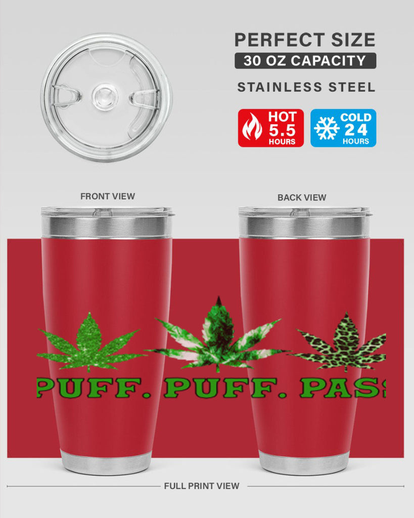 Puff Puff Pass 221#- marijuana- Tumbler