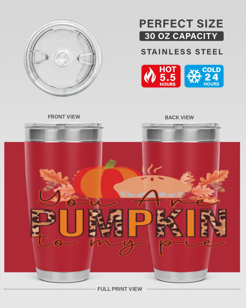 Pumpkin Pie Fall 531#- fall- Tumbler