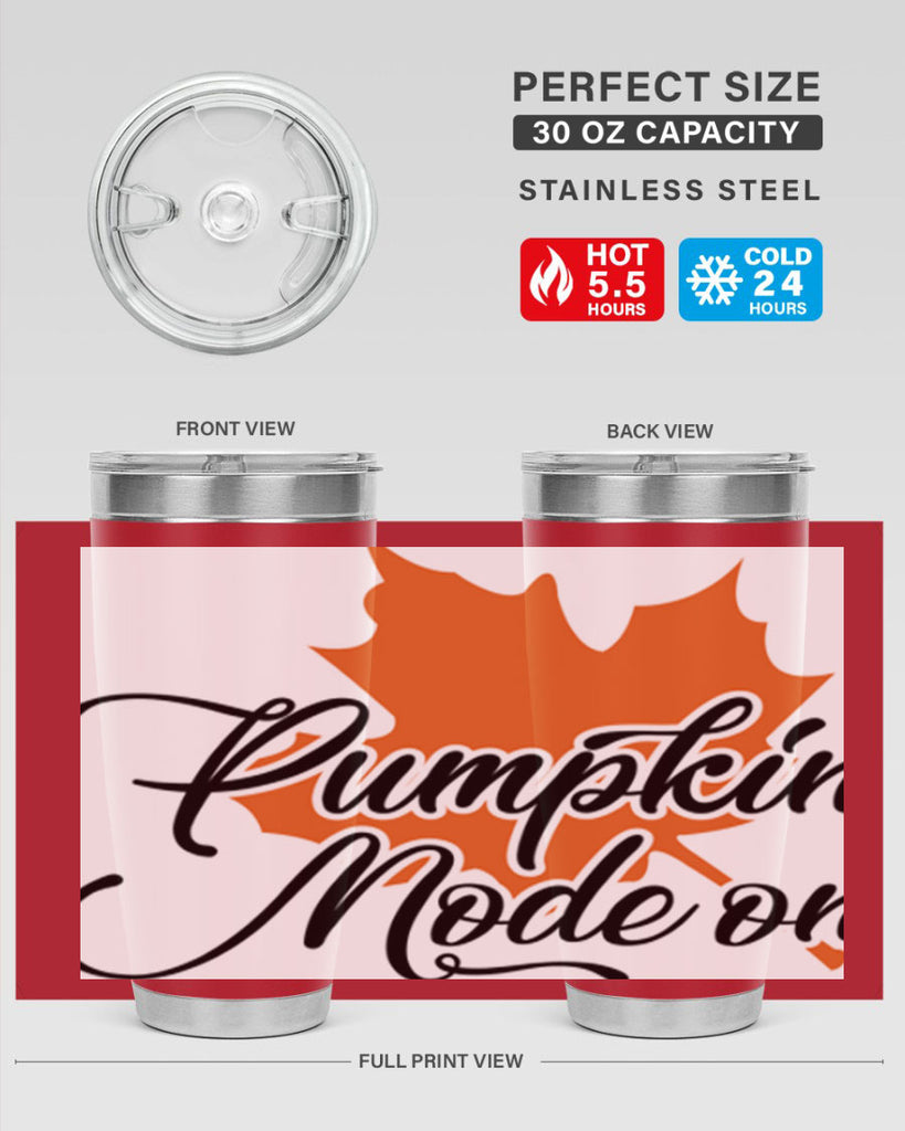 PumpkinModeondesign 563#- fall- Tumbler
