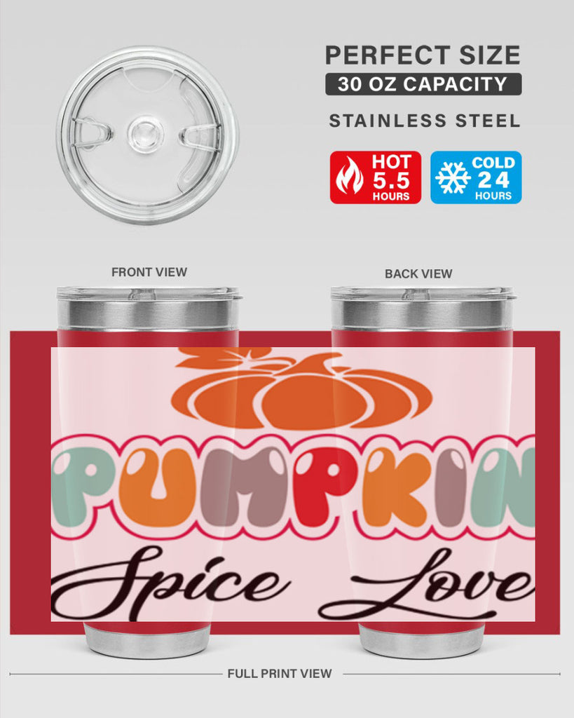 PumpkinSpiceLoverdesign 570#- fall- Tumbler