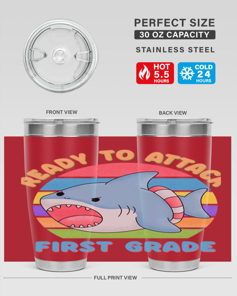 Ready to Attack 1st Grade 6#- 1st grade- Tumbler