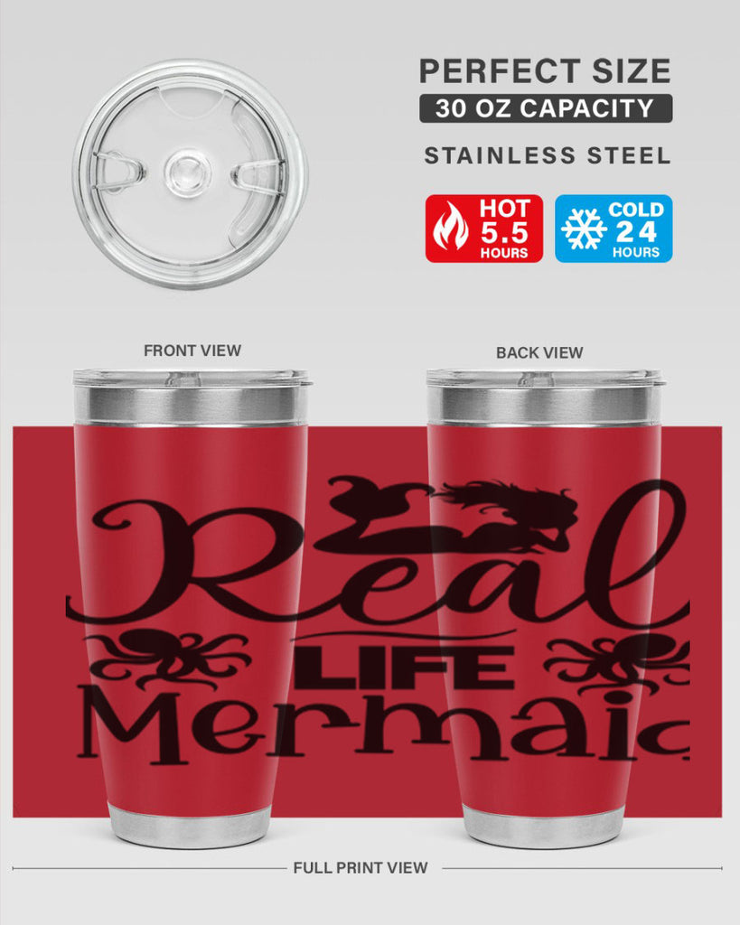 Real Life Mermaid 550#- mermaid- Tumbler