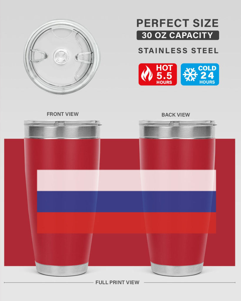 Russia 54#- world flags- Tumbler