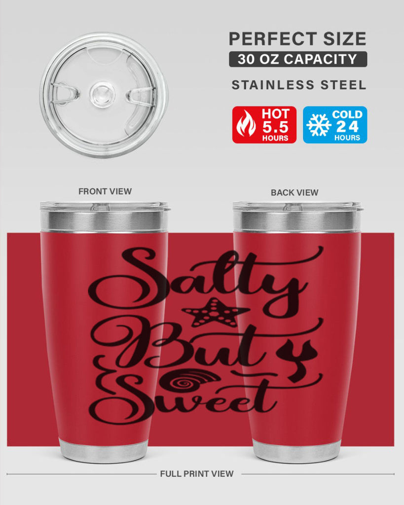 Salty but sweet design 571#- mermaid- Tumbler