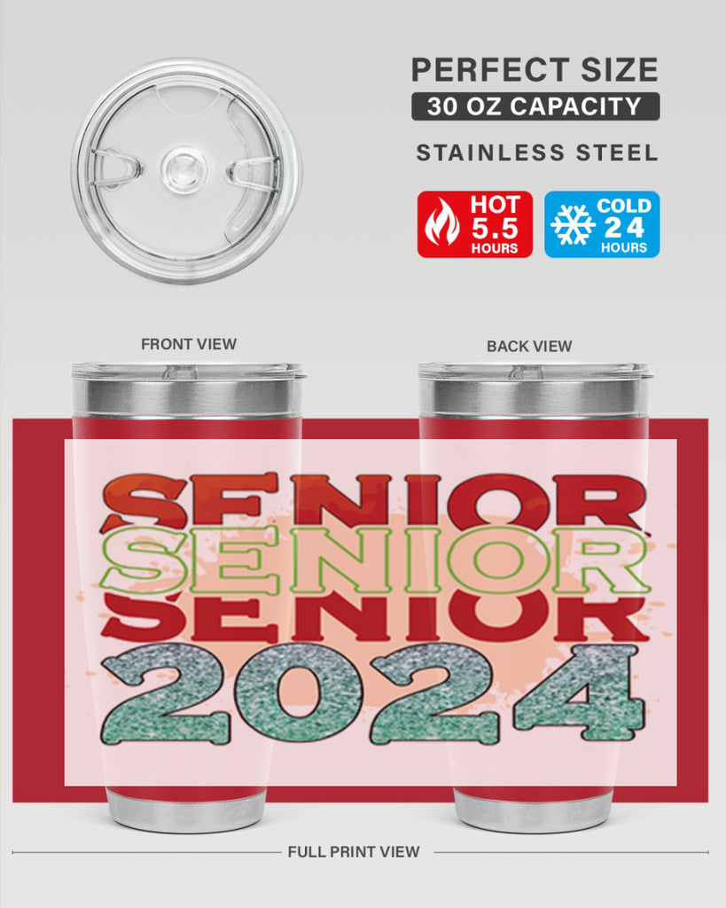 Senior 2024 1 10#- 12th grade- Tumbler