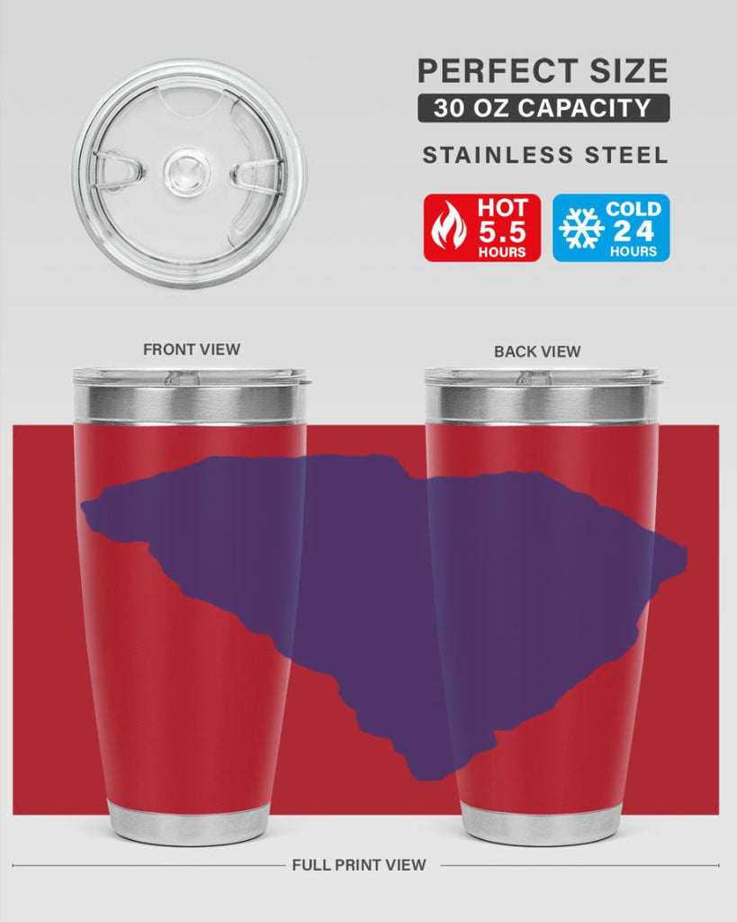 South Carolina 11#- stateflags- Tumbler