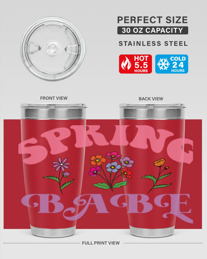 Spring Babe  480#- spring- Tumbler