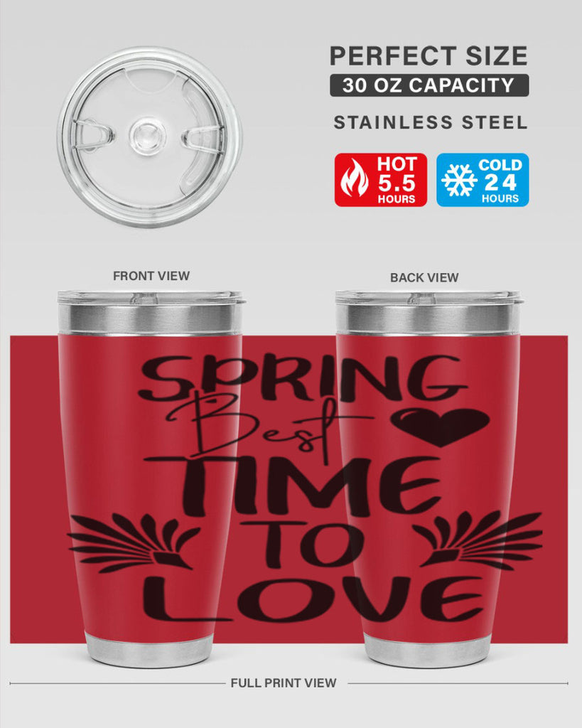 Spring Best Time to Love 414#- spring- Tumbler