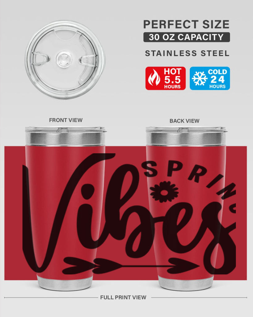 Spring Vibes478#- spring- Tumbler