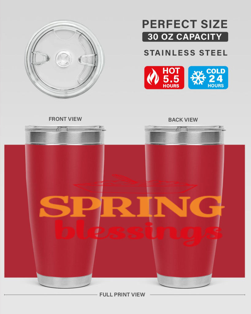 Spring blessings 420#- spring- Tumbler