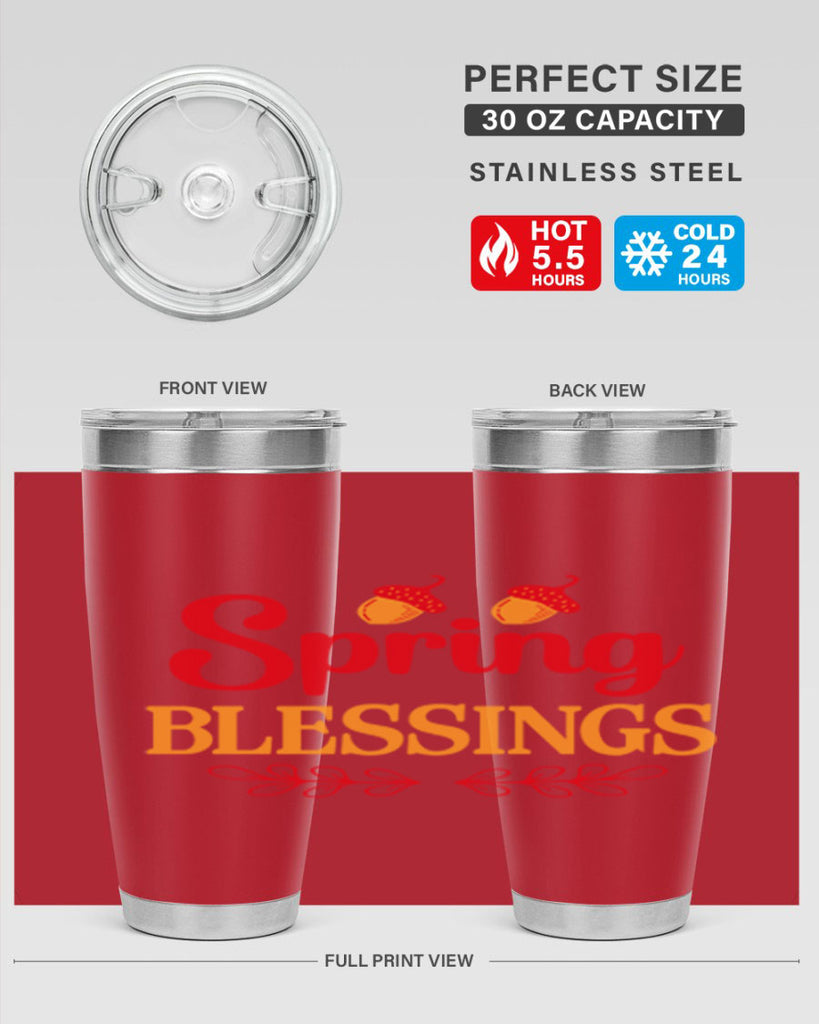 Spring blessings 421#- spring- Tumbler