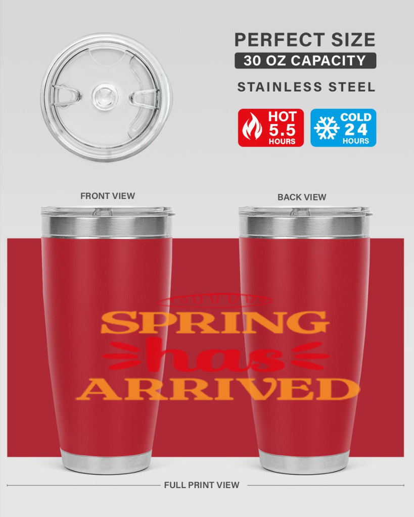 Spring has arrived 427#- spring- Tumbler