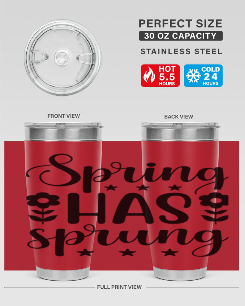 Spring has sprung  491#- spring- Tumbler