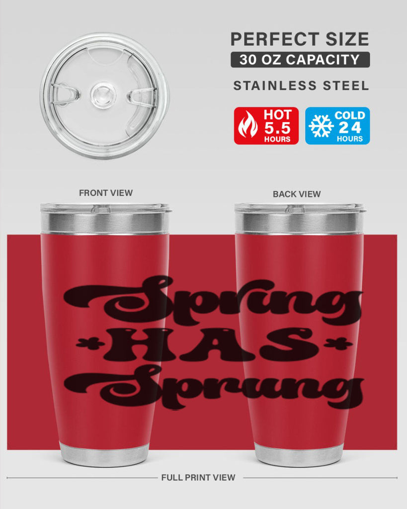 Spring has sprung  492#- spring- Tumbler
