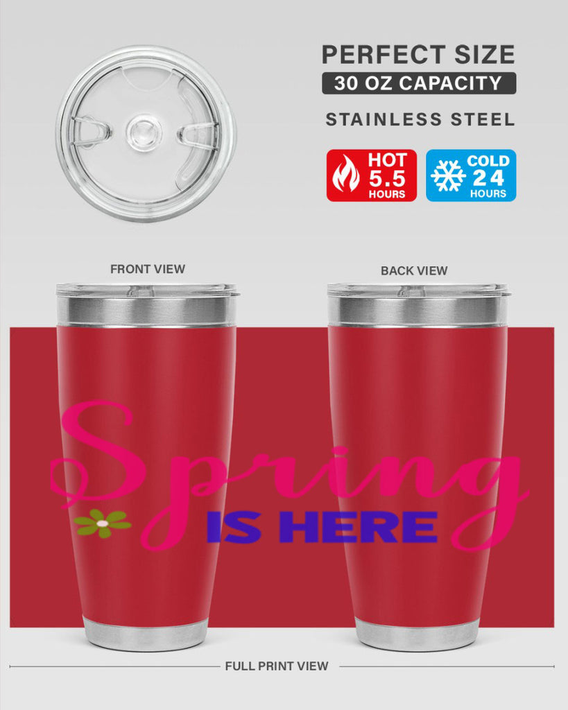 Spring is Here 455#- spring- Tumbler