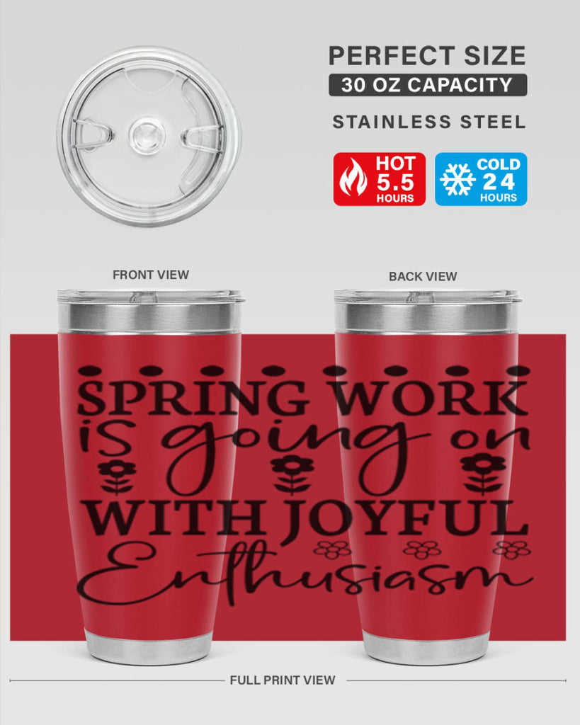 Spring work is going on 521#- spring- Tumbler