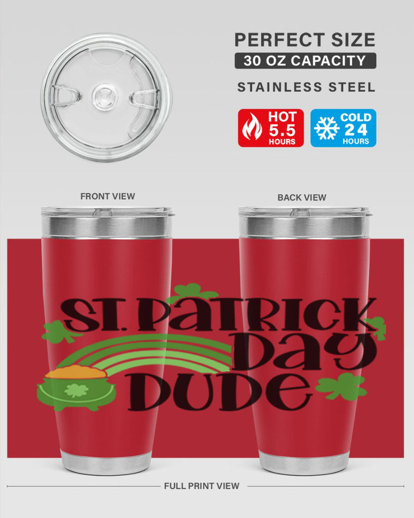 St Patrick Day Dude Style 29#- St Patricks Day- Tumbler