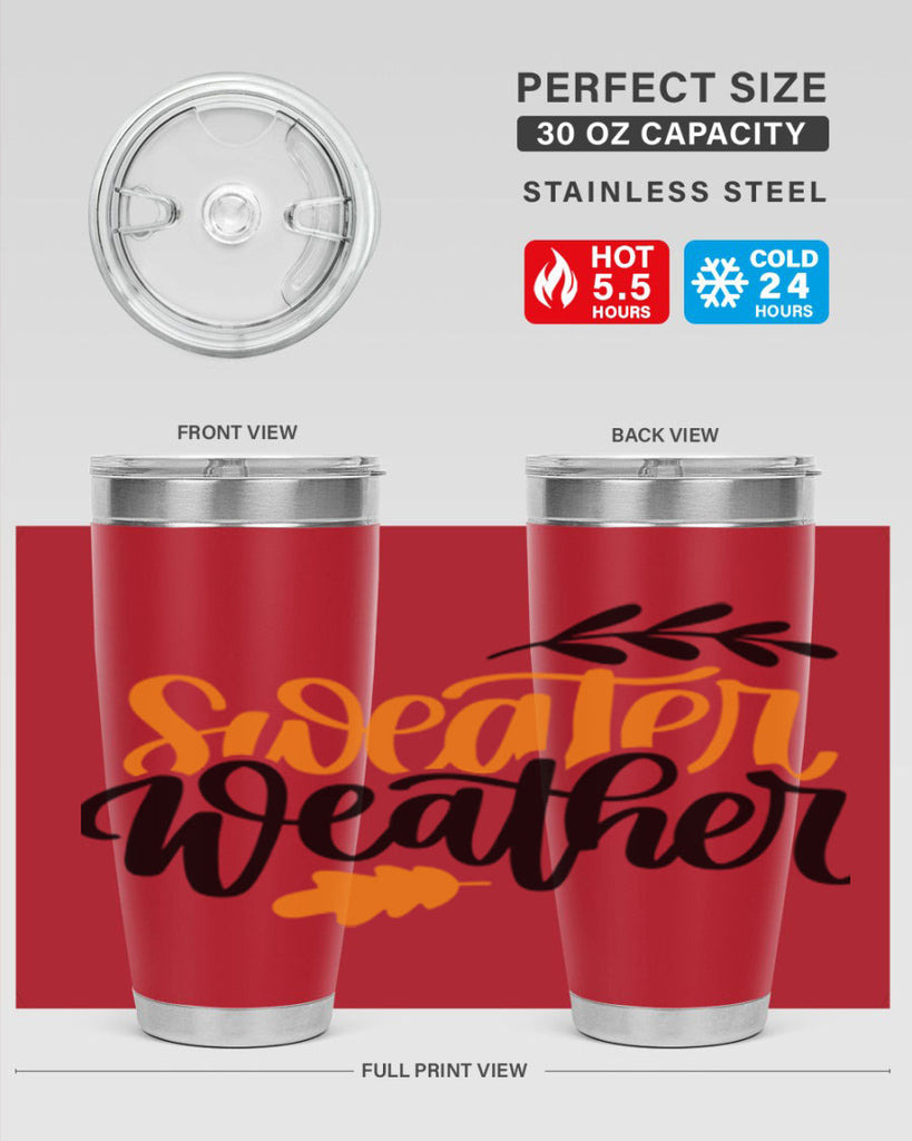 Sweater Weather 510#- fall- Tumbler
