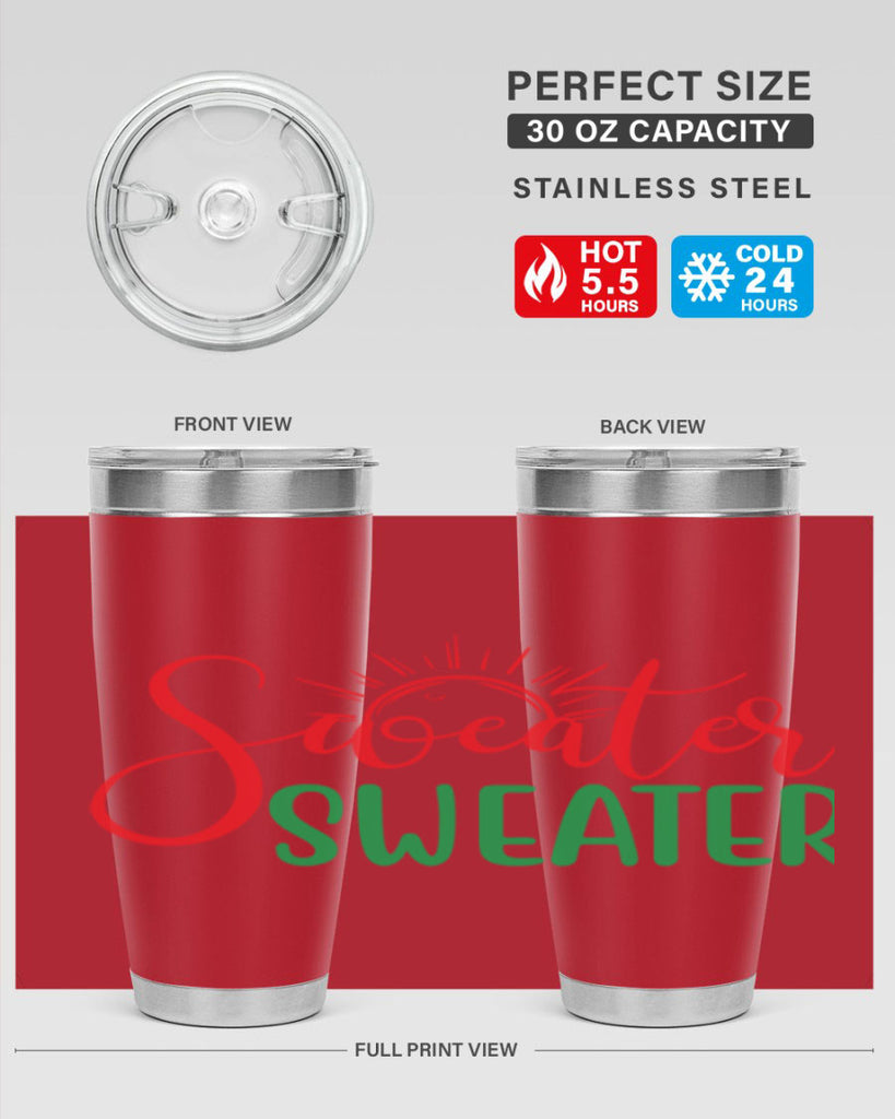 Sweater Weather 583#- fall- Tumbler