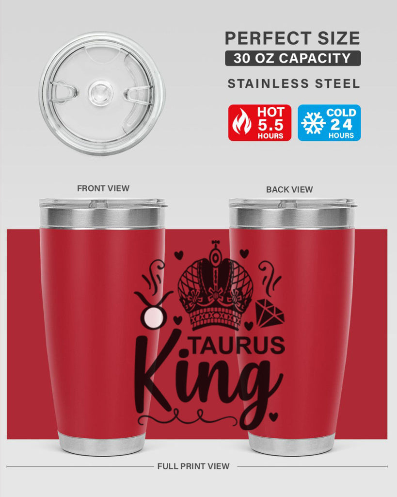 Taurus king 501#- zodiac- Tumbler