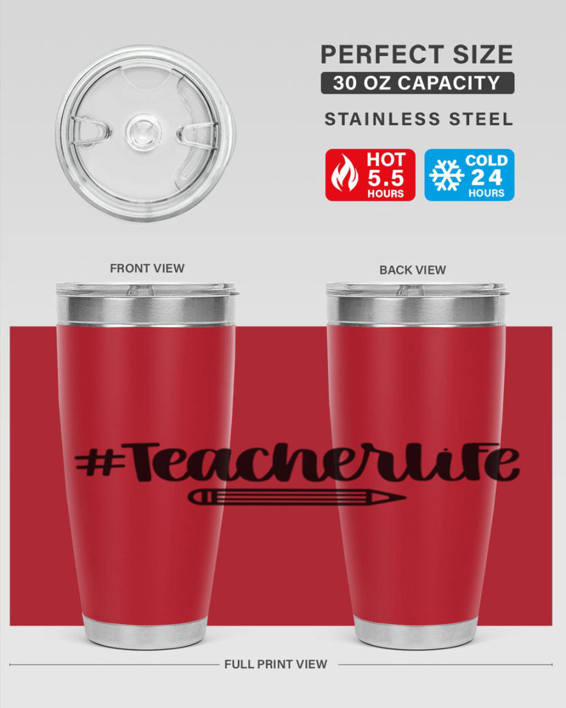 Teacher Life Style 50#- teacher- tumbler