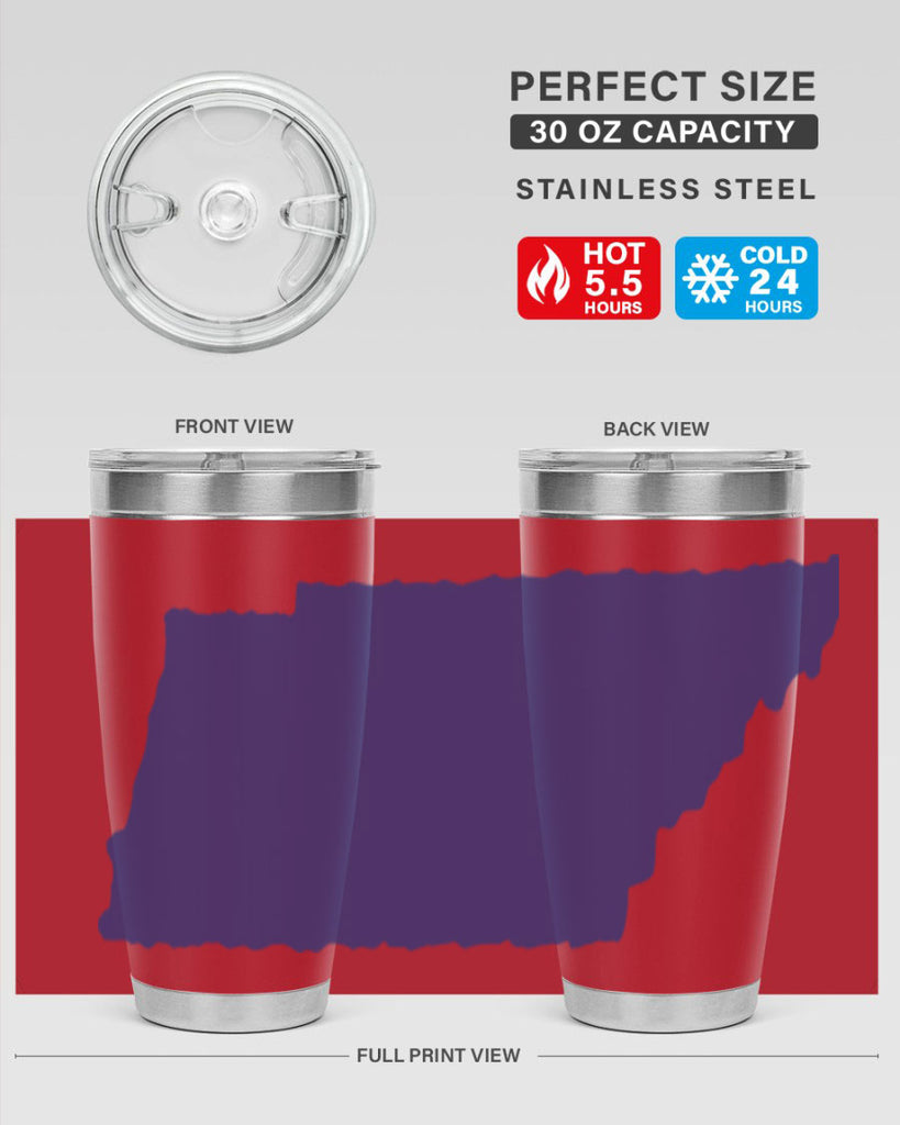 Tennessee 9#- stateflags- Tumbler