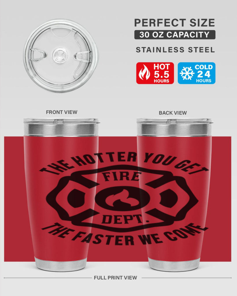 The hotter Style 18#- fire fighter- tumbler