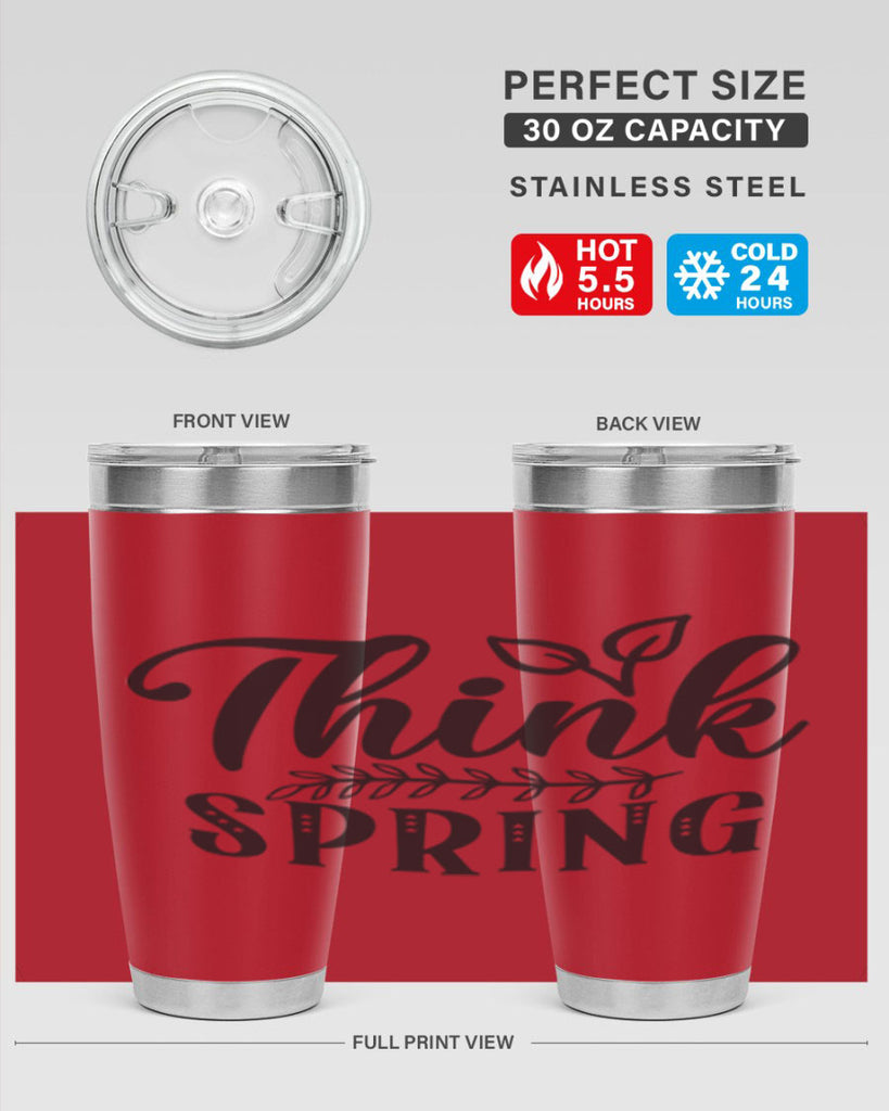Think spring557#- spring- Tumbler