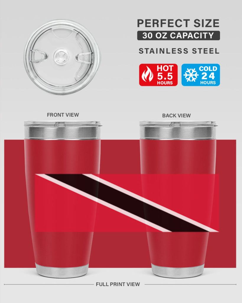 Trinidad and Tobago 19#- world flags- Tumbler